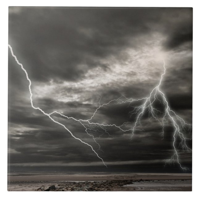 Azulejo do monitor de greve de relâmpago (Frente)