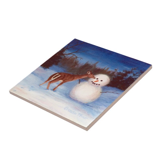 Azulejo do Natal da curiosidade (Lateral)