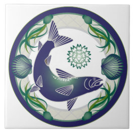 Azulejo dos salmões