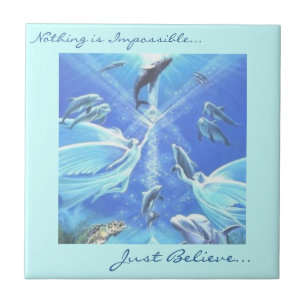 Azulejo dos sonhos do oceano