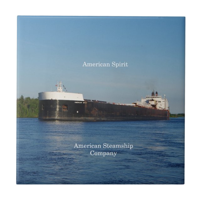 Azulejo Espírito Americano (Frente)