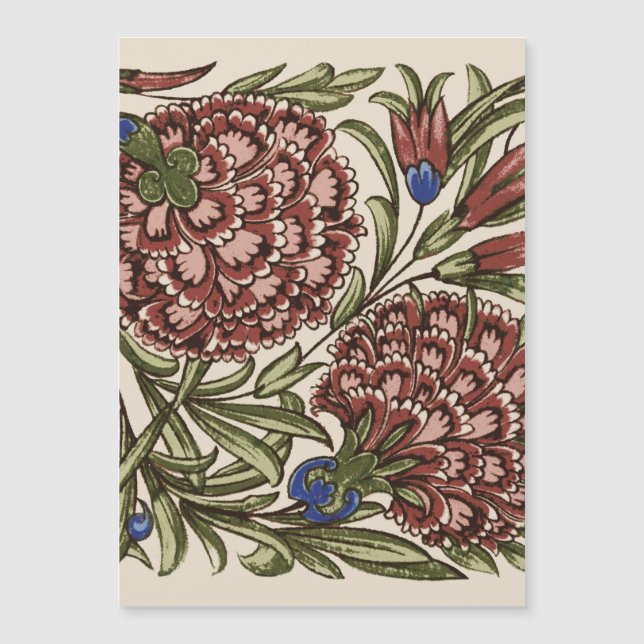 Azulejo Flor de Cravo Antigo Rústico Arte De Morga (Frente)