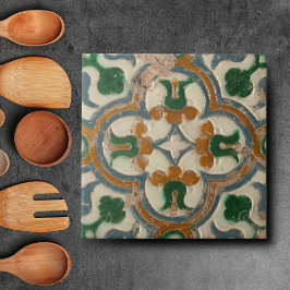 Azulejo Floral Azulejos Geométrico Repro Espanhol