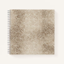 Azulejo Floral Geométrico Bege