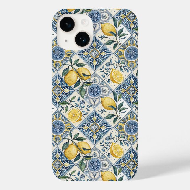 Azulejo Francês País Amarelo Limão (Verso)