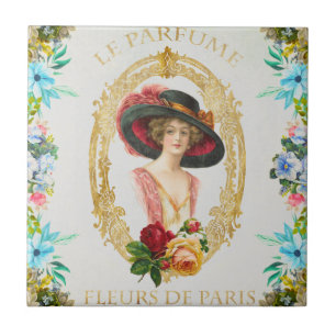 Azulejo francês Vintage