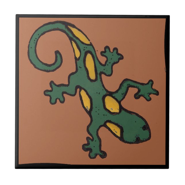 Azulejo Gecko Mexicano (Frente)
