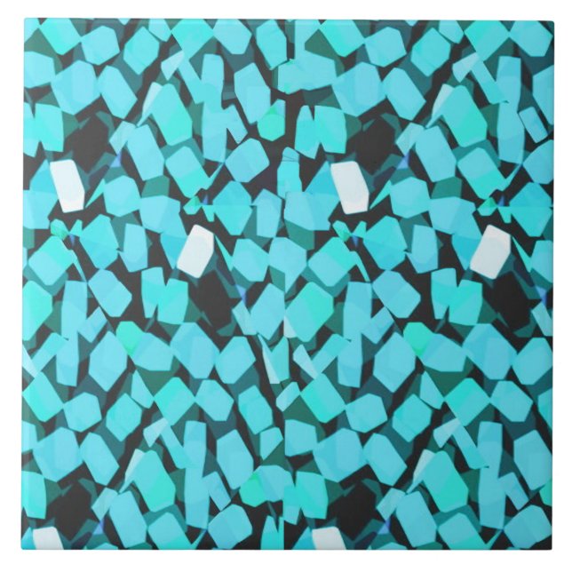 Azulejo grande Azul Avalanche (Frente)