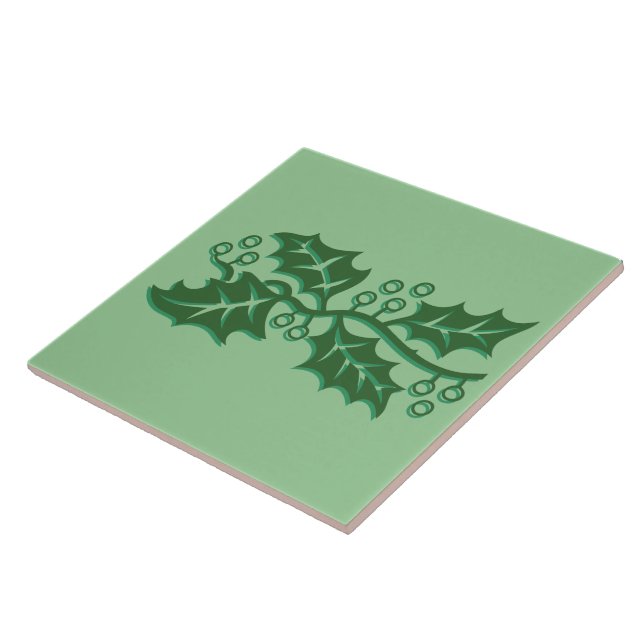 Azulejo - Holly sai com Berries (Lateral)