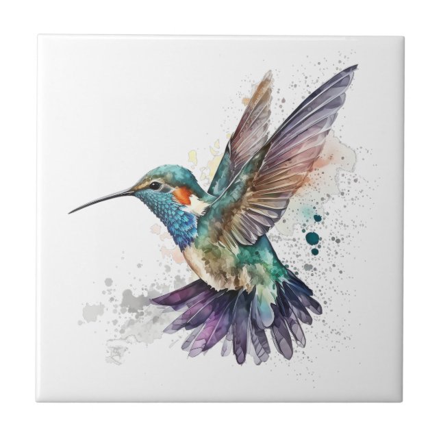 Azulejo Hummingbird (Frente)