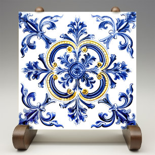 Azulejo Lisbon Padrão de Cerâmica Talavera Desenho