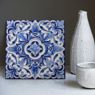Azulejo Lisbon Padrão Desenho de Cerâmica Talavera