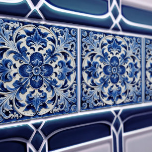 Azulejo Lisbon Padrão Desenho de Cerâmica Talavera