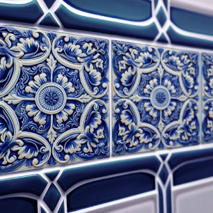 Azulejo Lisbon Padrão Desenho de Cerâmica Talavera