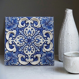 Azulejo Lisbon Padrão Desenho de Cerâmica Talavera
