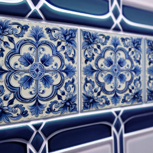 Azulejo Lisbon Padrão Desenho de Cerâmica Talavera