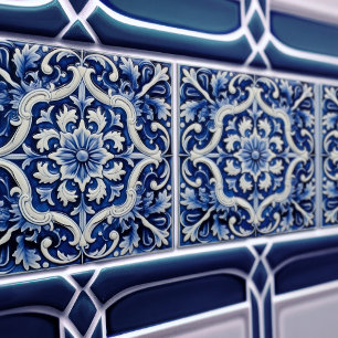 Azulejo Lisbon Padrão Desenho de Cerâmica Talavera