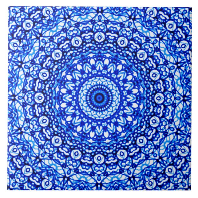 Azulejo Mandala Mehndi Estilo G403 (Frente)