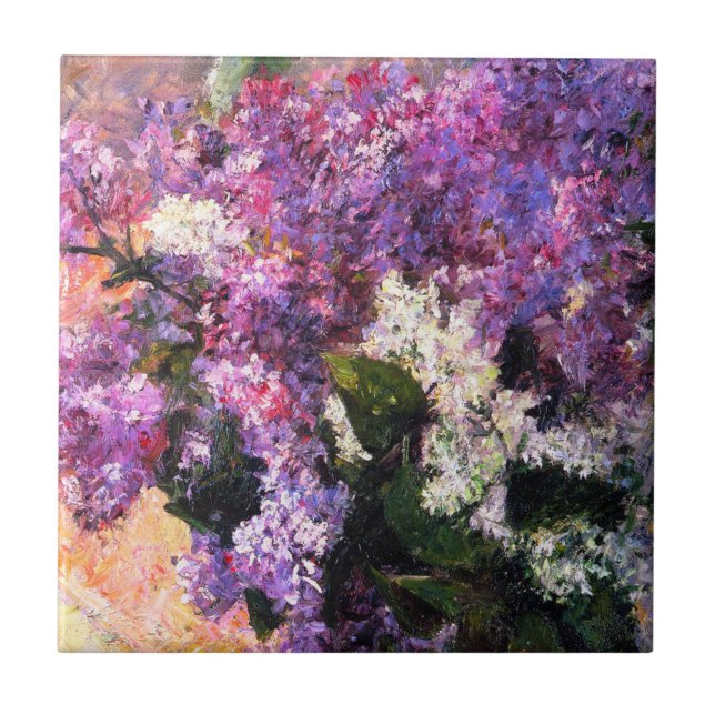 Azulejo Mary Cassatt Lilacs (Frente)
