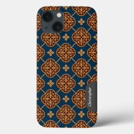 Azulejo medieval floral CC0910 Augustus Pugin