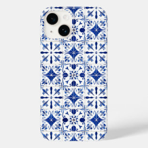 Azulejo Mediterrâneo Azul e Branco