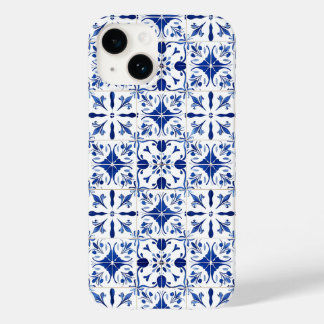 Azulejo Mediterrâneo Azul e Branco