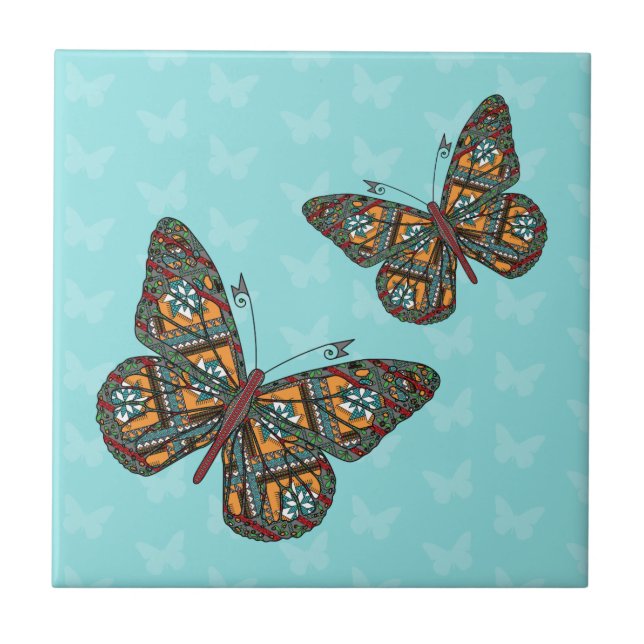 Azulejo Monarca Ucraniano (Frente)