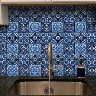 Azulejo mosaico marroquino, colagem de azulejos me