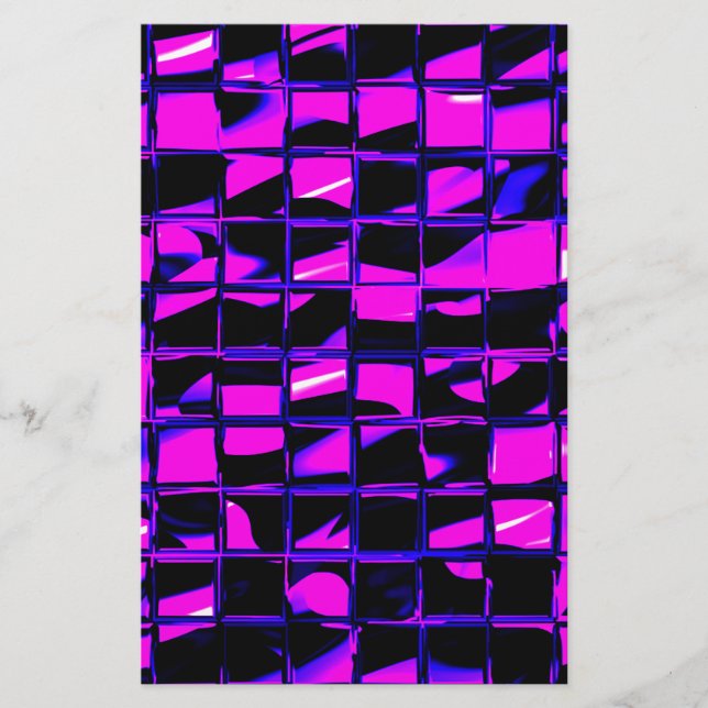 azulejo mosaico (roxo) (Frente)