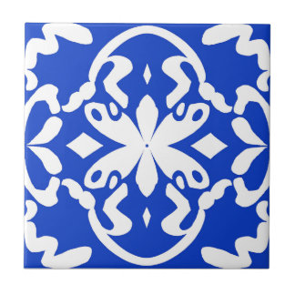 Azulejo Pequeno Azul Flutuante