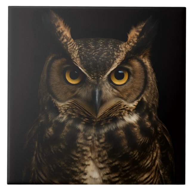 Azulejo preto 4 Luxe com Ouro (Frente)