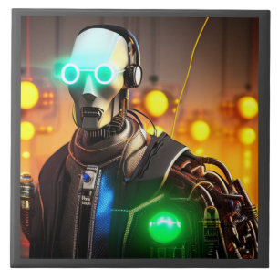 Azulejo rochoso 2 grande de cerâmica