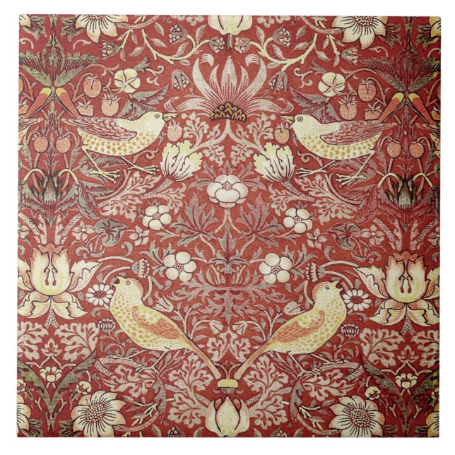 Azulejo Russo de Morango (Frente)