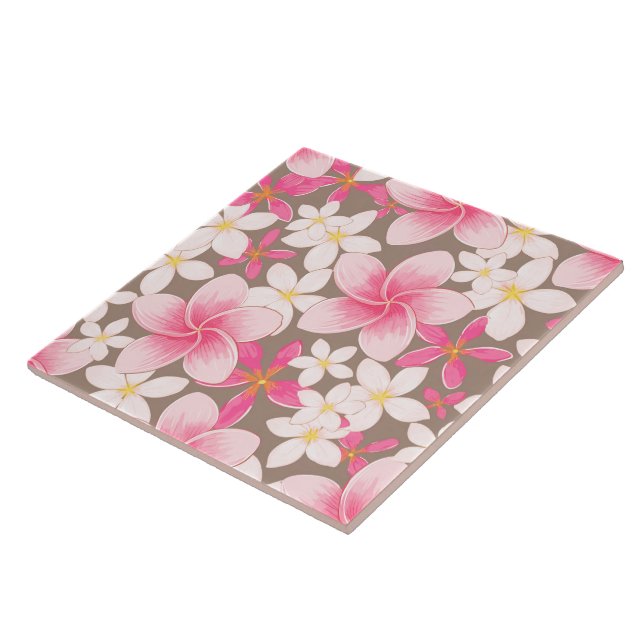 Azulejo sem costura - impressão tropical (Lateral)