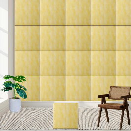 Azulejo Solar Amarelo-Aquoso Cerâmico