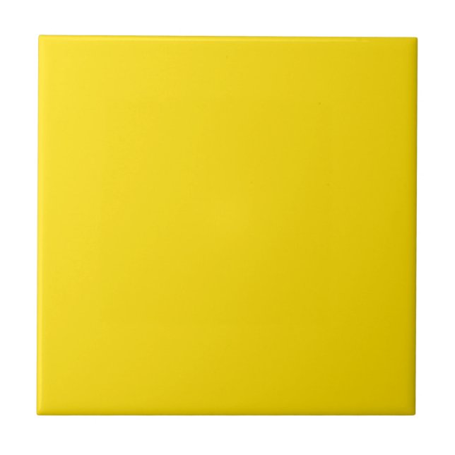 Azulejo Sólido Amarelo Dourado (Frente)
