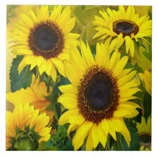Azulejo Sunny Sunflower