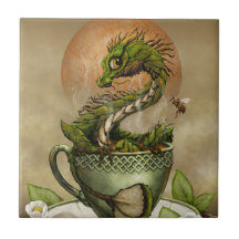 Azulejo Tea Dragon
