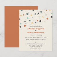 Azulejo Terrazzo Confetti Orçamento Convites para 