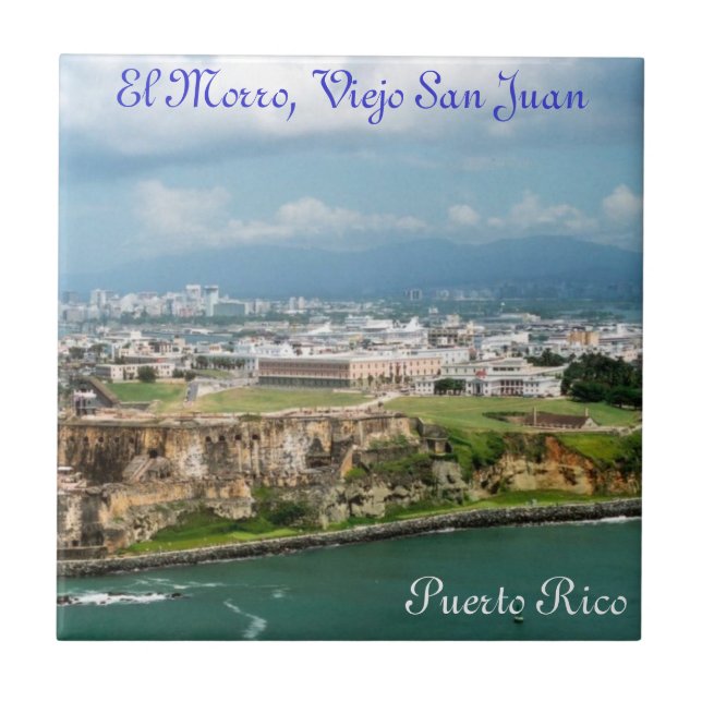 Azulejo velho de San Juan (Frente)