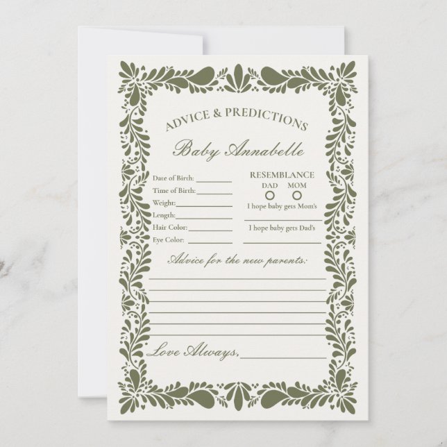 Azulejo Verde Talavera - Anúncio Espanhol para Car (Frente)