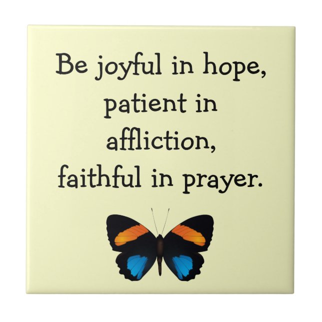 Azulejo Verso da Borboleta (Frente)