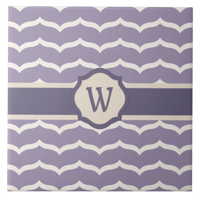 Azulejo Zigzag florescido (Frente)