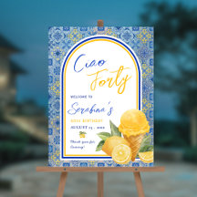 Azulejos Amalfi Partido aniversário de 40 anos Ita