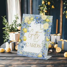 Azulejos Azuis de Limão Italiano Itália Chá de Noi