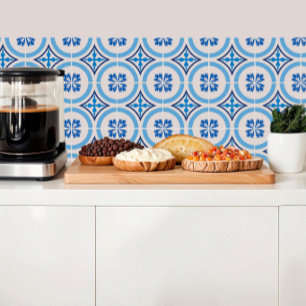 Azulejos azuis mediterrânicos