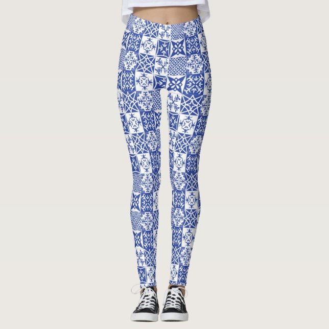 Azulejos azulejo de leggings portuguesas estilo Li (Frente)