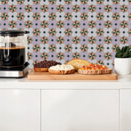 Azulejos caleidoscópicos coloridos