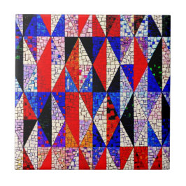 Azulejos cerâmicos coloridos para aparência do mos