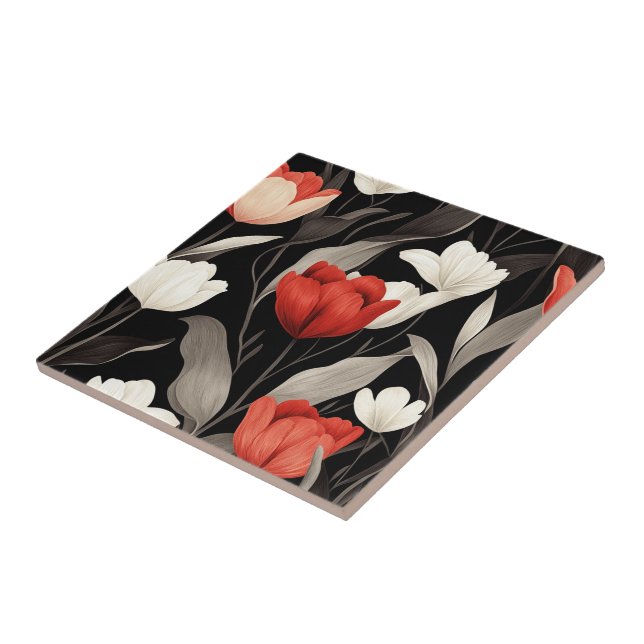 Azulejos cerâmicos da Chic Kitchen Tulip (Lateral)